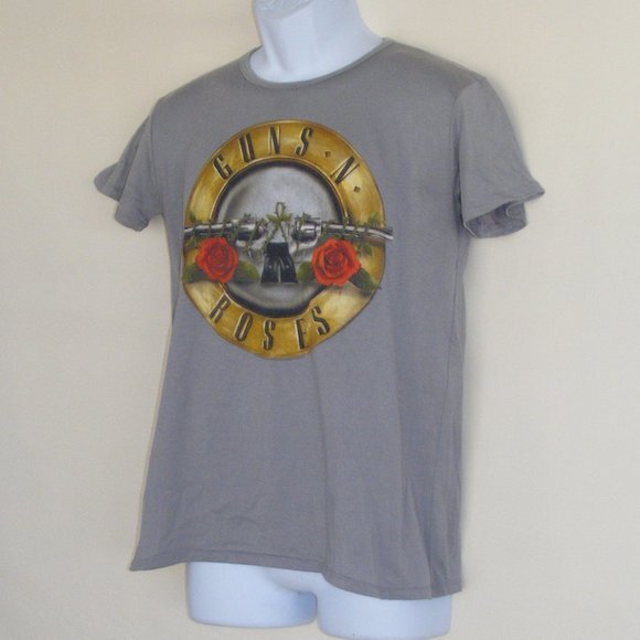 GUNS N ROSES Tshirt, Y-XL, Gray, SS, LOGO, 1 sided - Picture 4 of 7